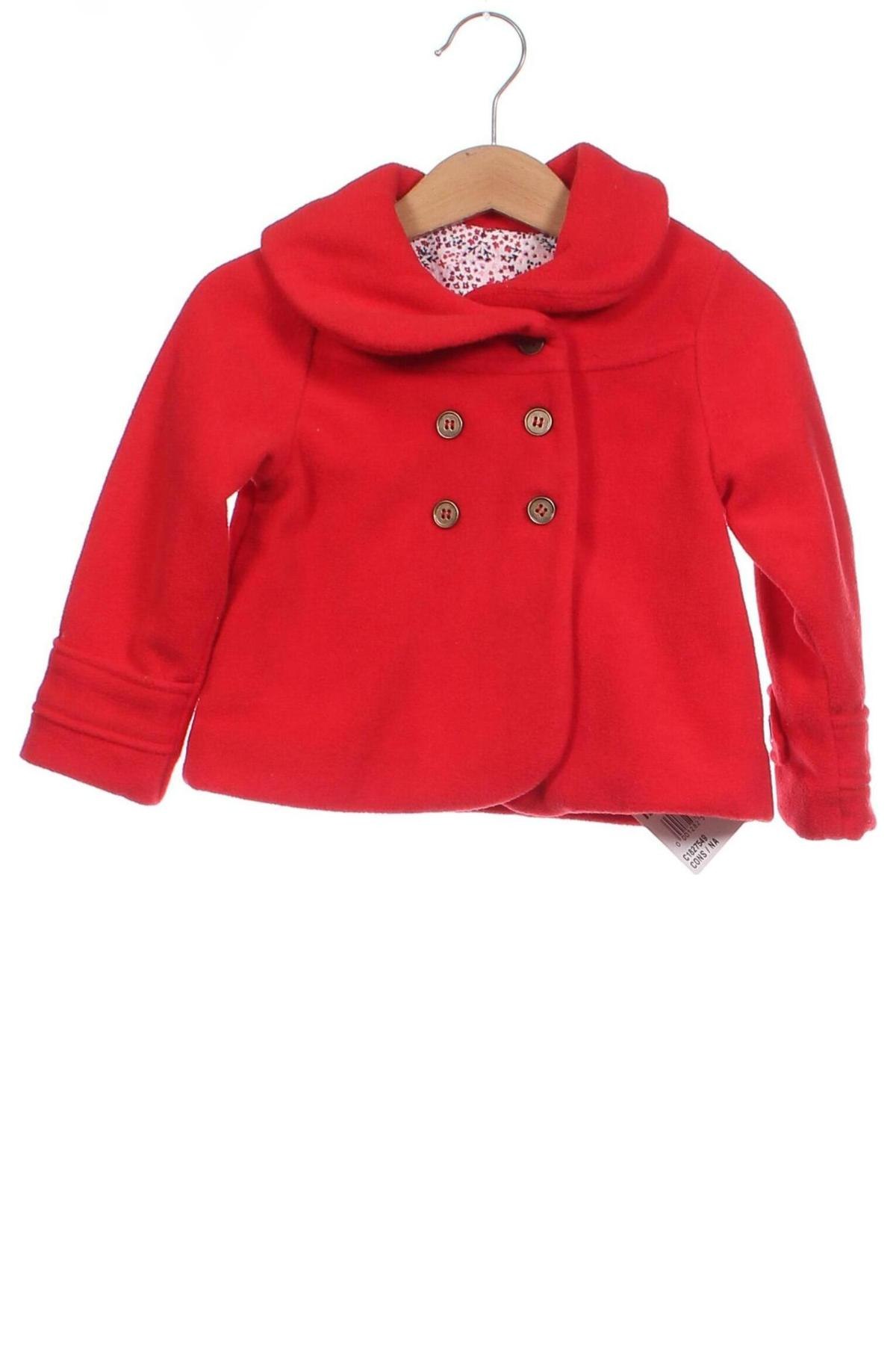 Παιδικό fleece μπουφάν Dunnes Stores, Μέγεθος 9-12m/ 74-80 εκ., Χρώμα Κόκκινο, Τιμή 18,00 €