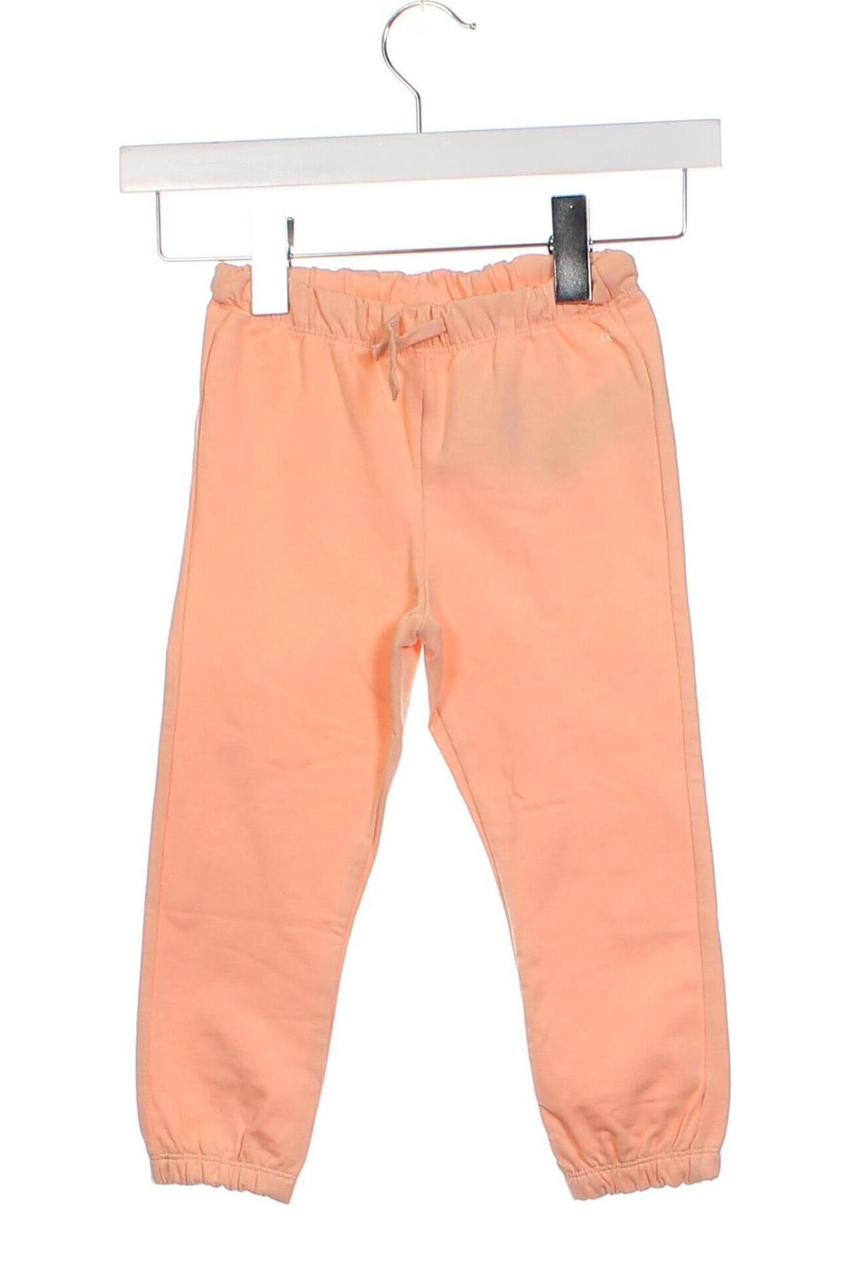 Kinder Sporthose Calvin Klein Jeans, Größe 18-24m/ 86-98 cm, Farbe Orange, Preis 22,49 €