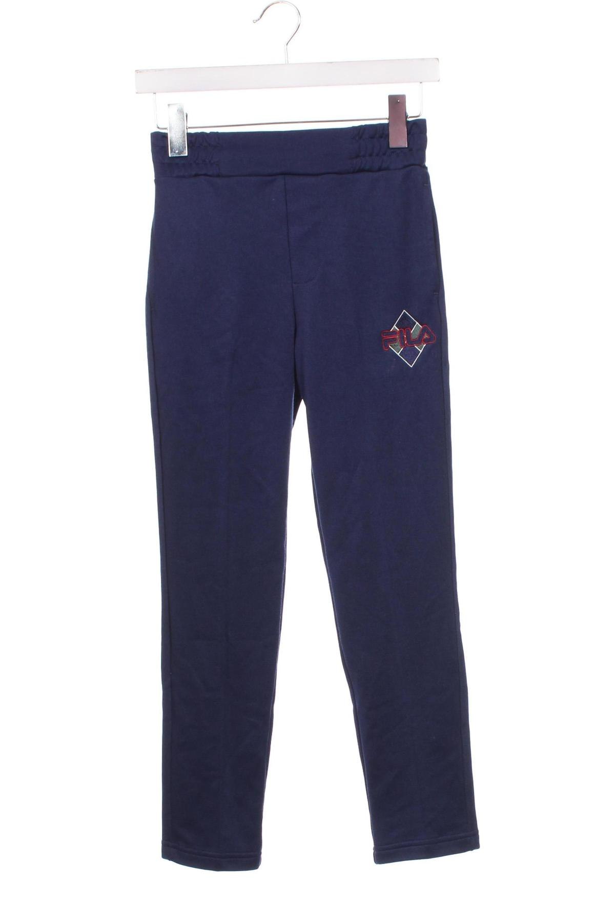 Pantaloni de trening, pentru copii FILA, Mărime 8-9y/ 134-140 cm, Culoare Albastru, Preț 279,61 Lei