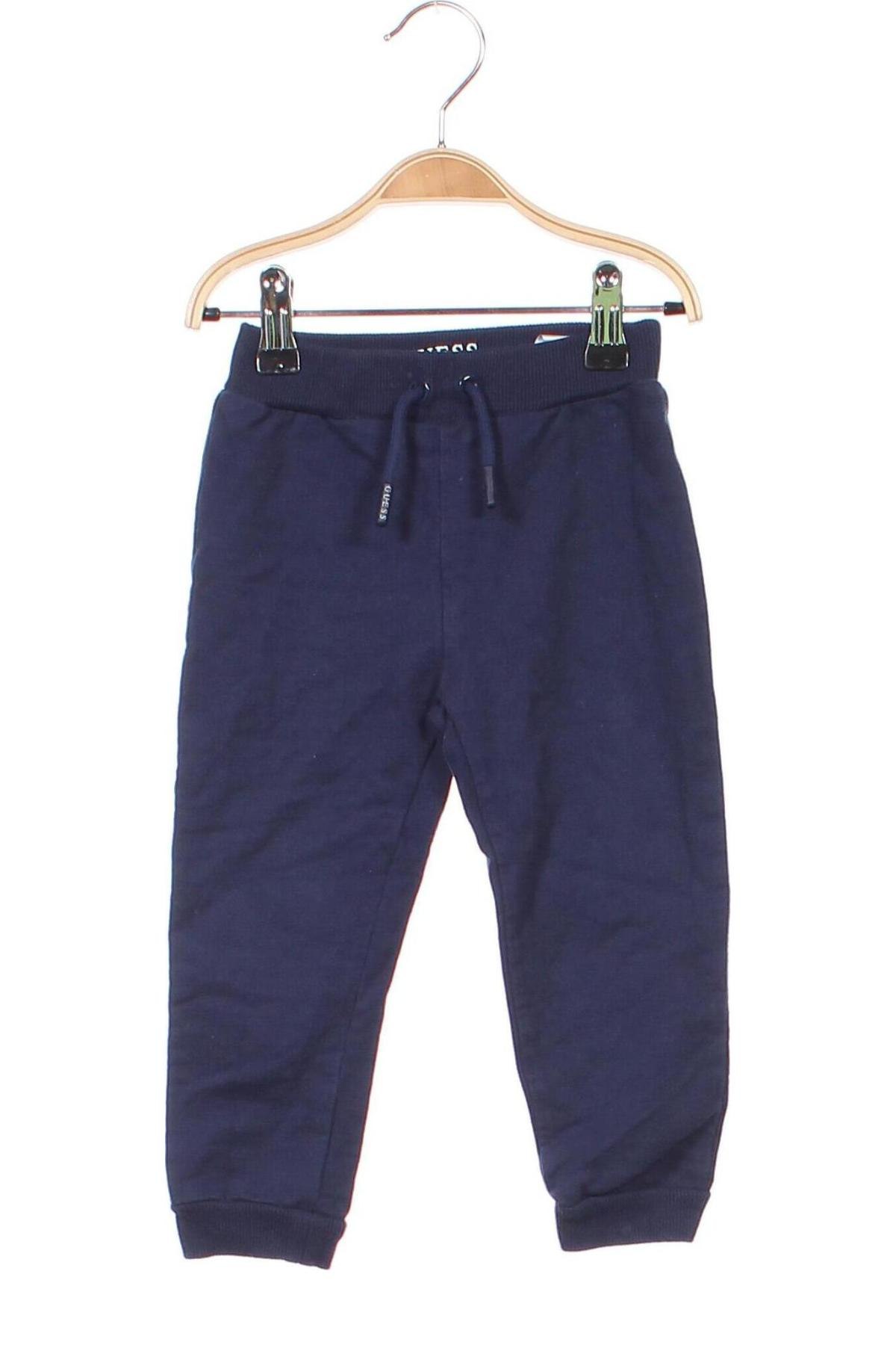 Pantaloni de trening, pentru copii Guess, Mărime 18-24m/ 86-98 cm, Culoare Albastru, Preț 68,99 Lei