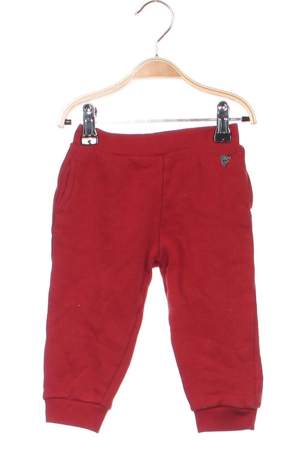 Pantaloni de trening, pentru copii Guess, Mărime 12-18m/ 80-86 cm, Culoare Roșu, Preț 194,74 Lei