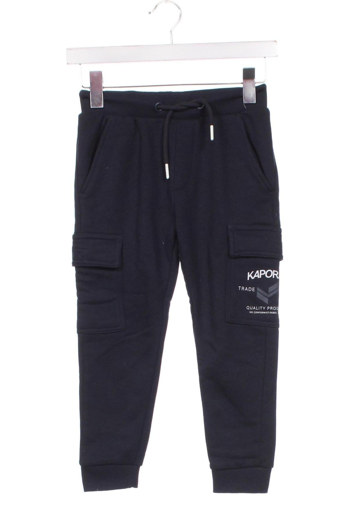 Pantaloni de trening, pentru copii Kaporal, Mărime 7-8y/ 128-134 cm, Culoare Albastru, Preț 143,99 Lei