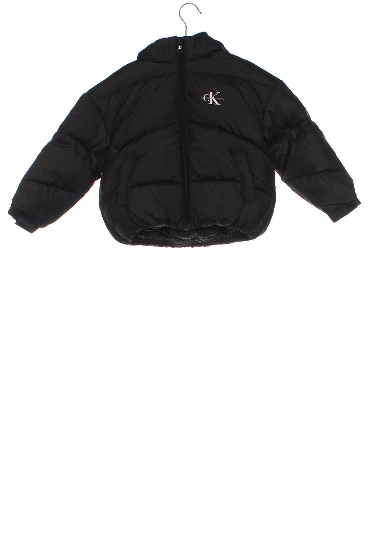 Kinderjacke Calvin Klein Jeans, Größe 3-4y/ 104-110 cm, Farbe Schwarz, Preis 80,49 €