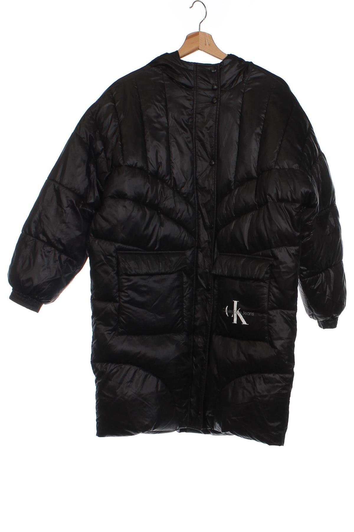 Kinderjacke Calvin Klein Jeans, Größe 13-14y/ 164-168 cm, Farbe Schwarz, Preis 95,99 €