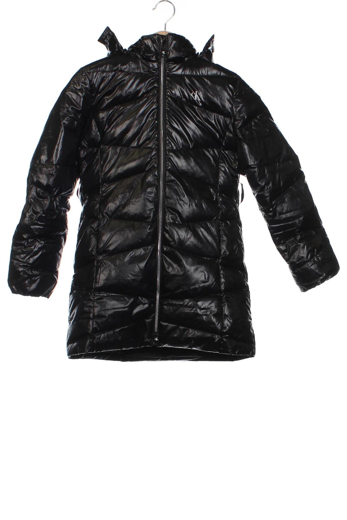 Kinderjacke Calvin Klein Jeans, Größe 11-12y/ 152-158 cm, Farbe Schwarz, Preis € 95,99