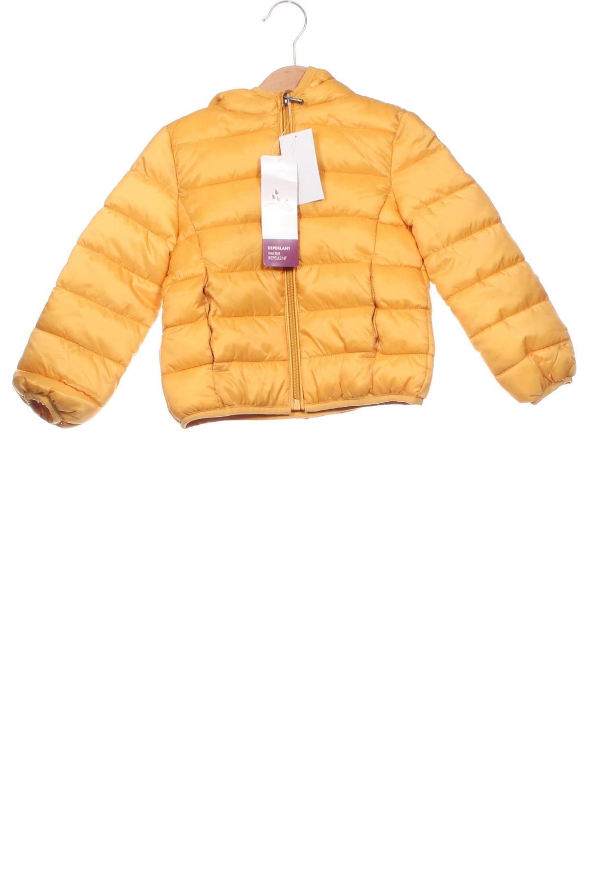 Kinderjacke Kiabi, Größe 3-4y/ 104-110 cm, Farbe Gelb, Preis € 40,72