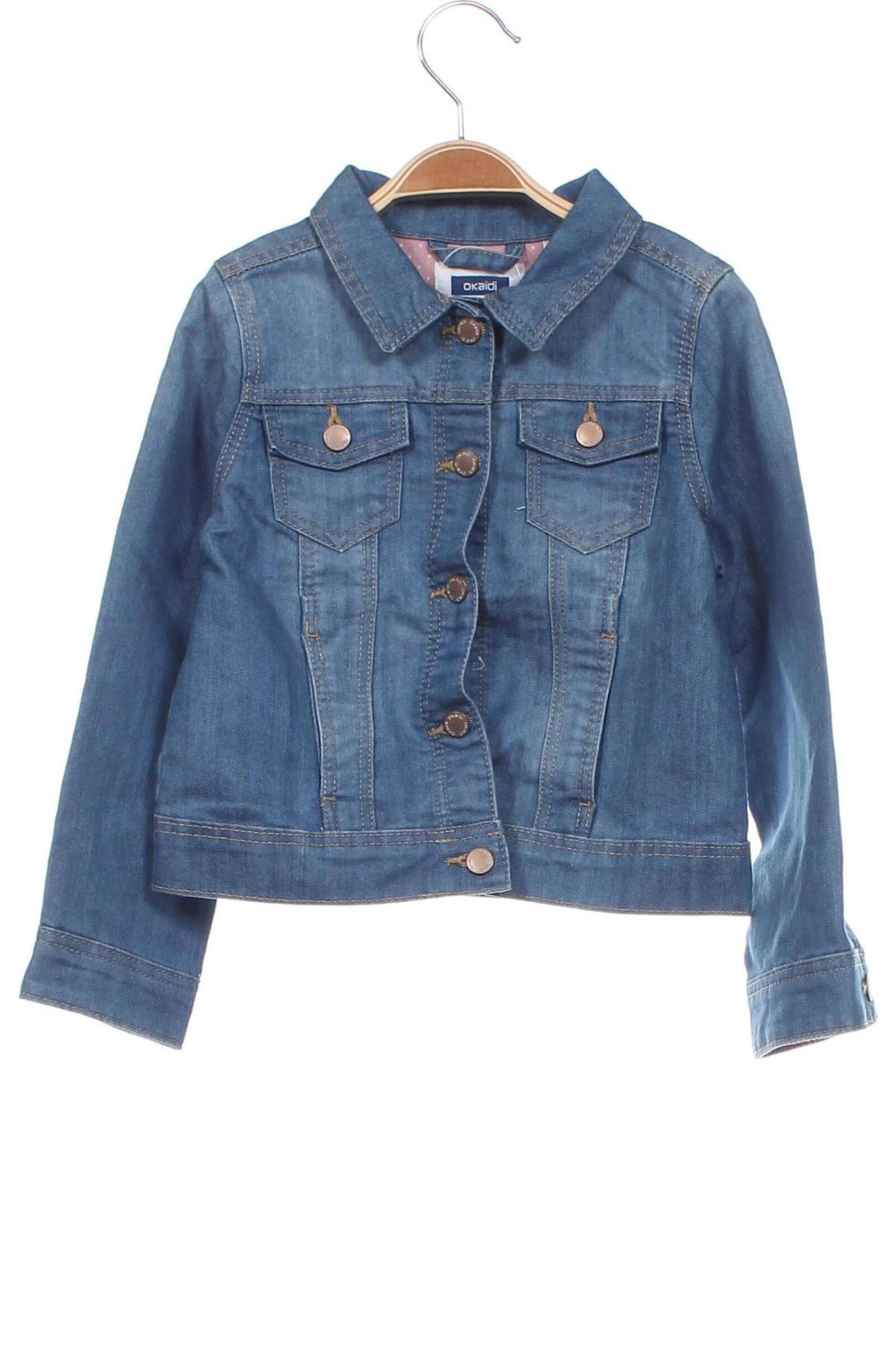 Kinderjacke Okaidi, Größe 3-4y/ 104-110 cm, Farbe Blau, Preis 45,88 €