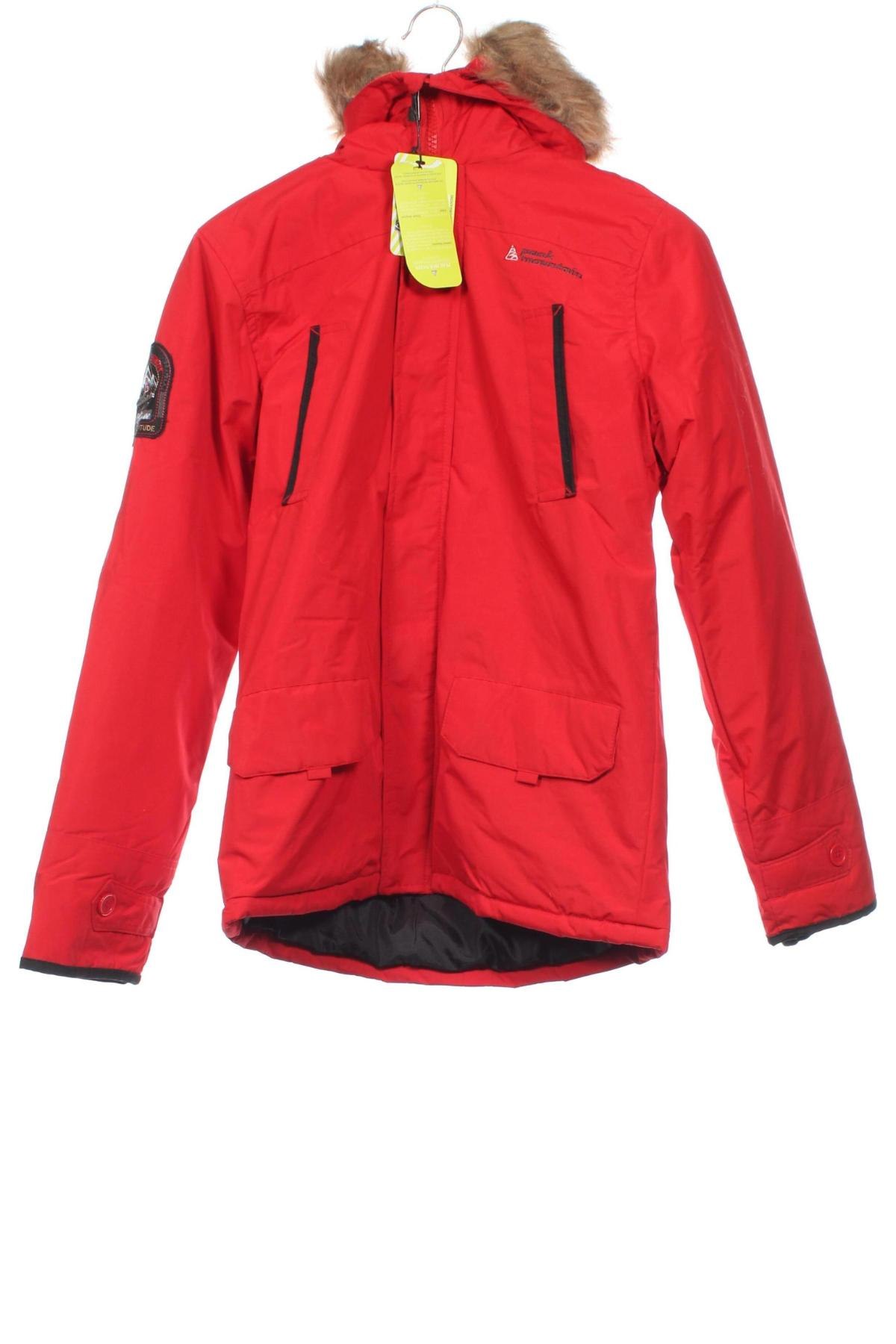 Kinderjacke Peak Mountain, Größe 15-18y/ 170-176 cm, Farbe Rot, Preis € 57,99