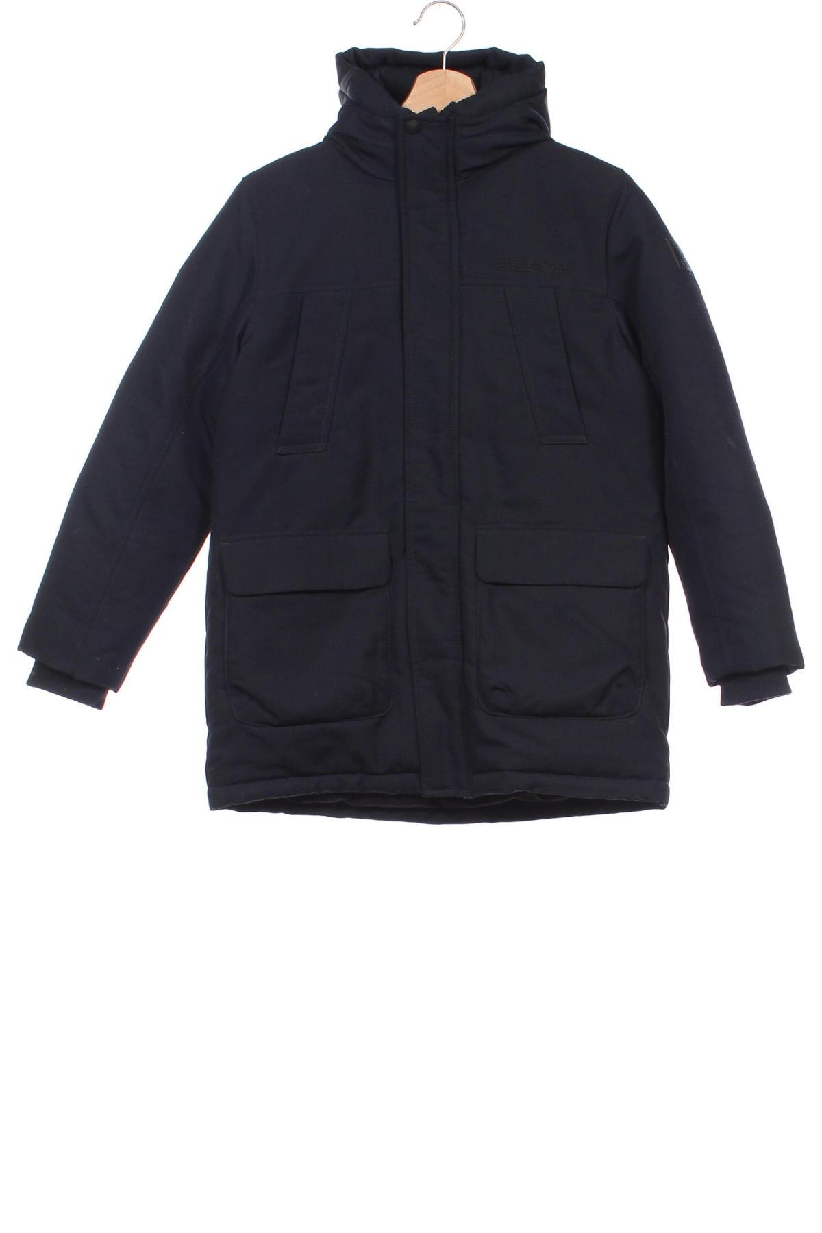 Kinderjacke Tommy Hilfiger, Größe 10-11y/ 146-152 cm, Farbe Blau, Preis 194,49 €