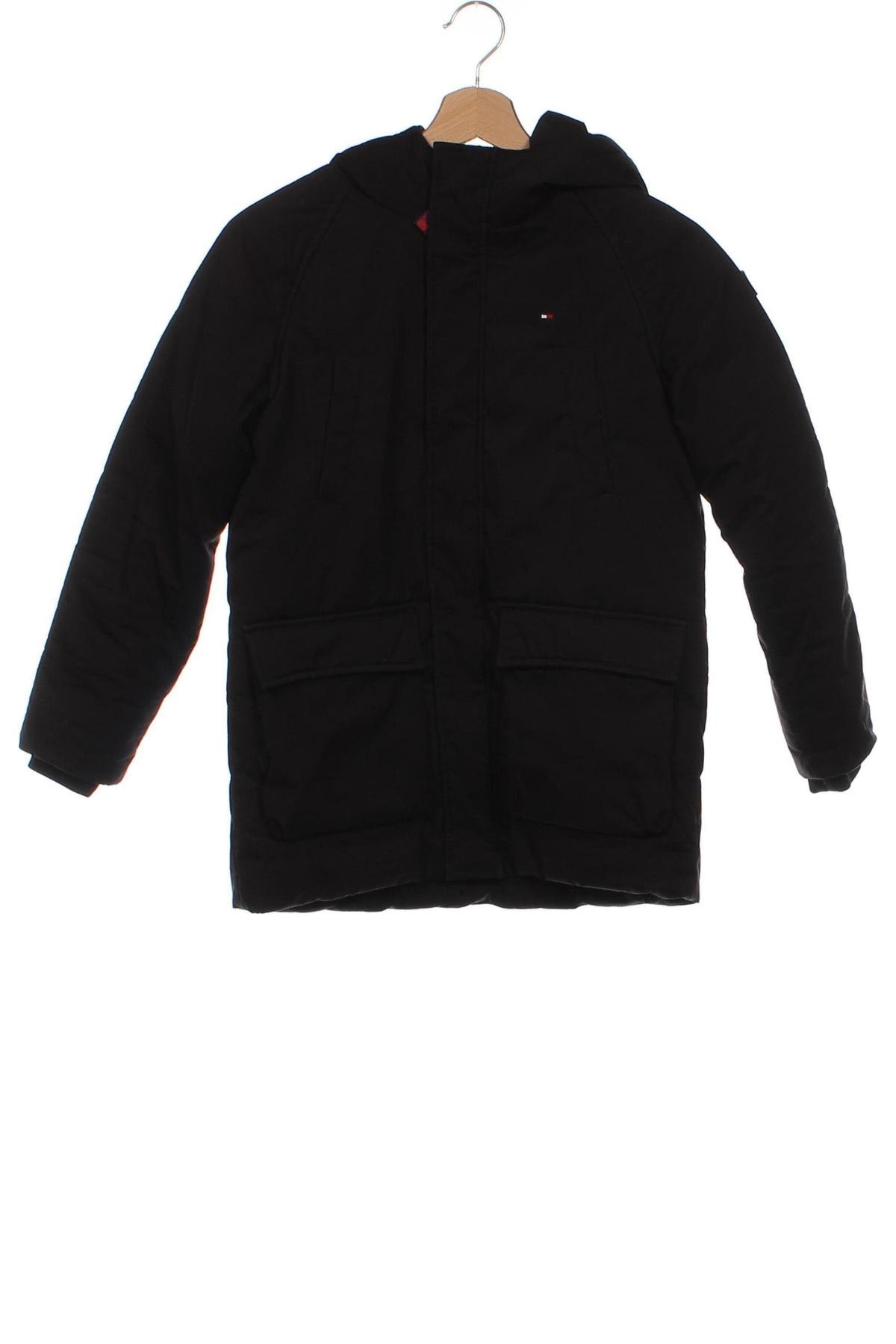 Kinderjacke Tommy Hilfiger, Größe 9-10y/ 140-146 cm, Farbe Schwarz, Preis 194,49 €