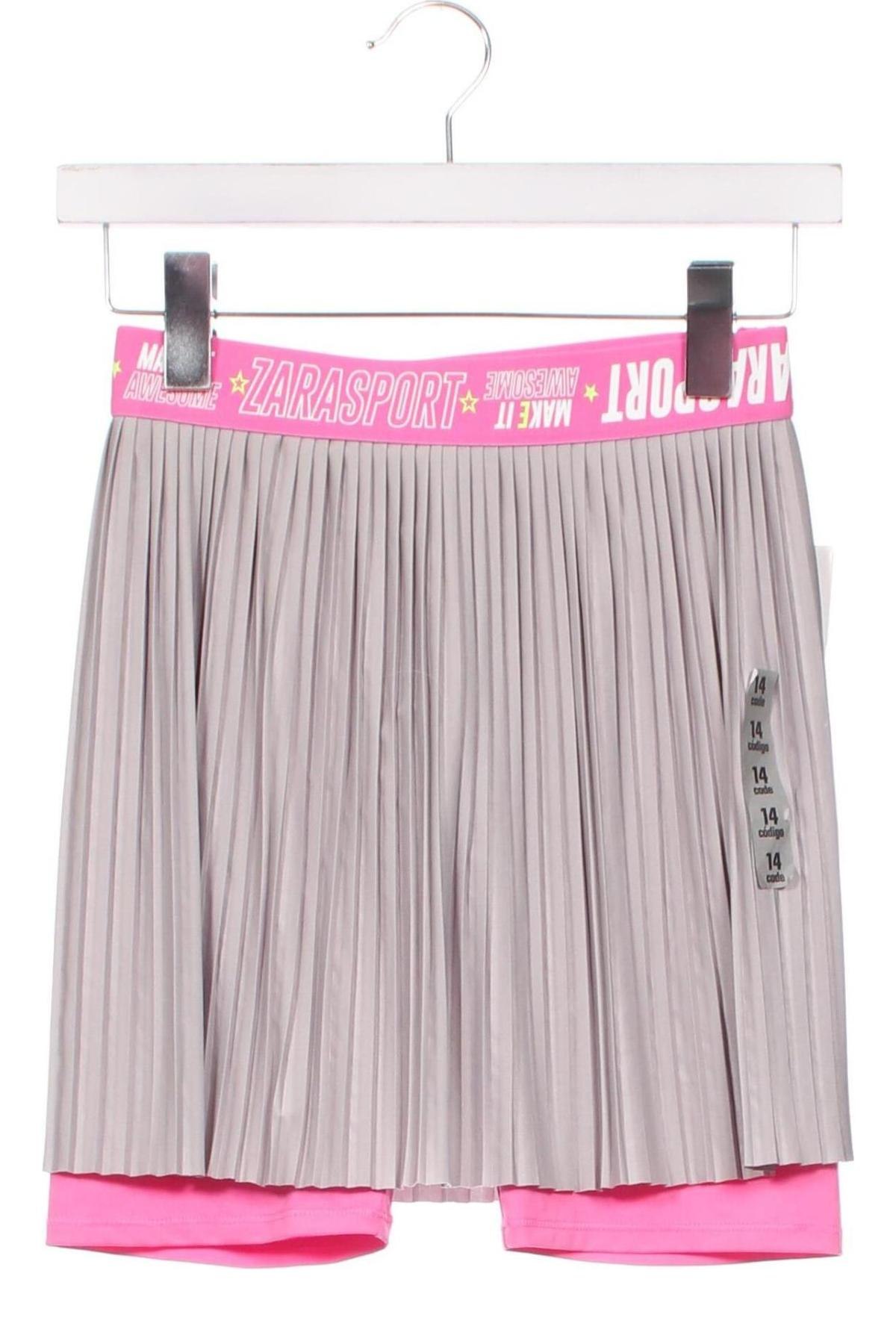 Nohavice so sukňou  Zara, Veľkosť 13-14y/ 164-168 cm, Farba Sivá, Cena  4,95 €