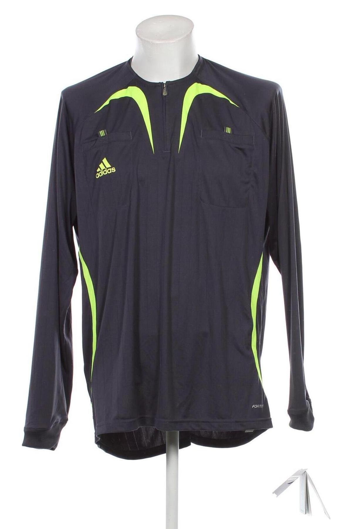 Herren Shirt Adidas, Größe XXL, Farbe Grau, Preis 16,49 €