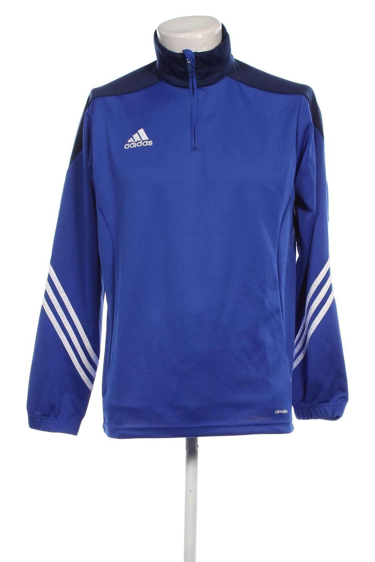 Bluză de bărbați Adidas, Mărime L, Culoare Albastru, Preț 111,84 Lei