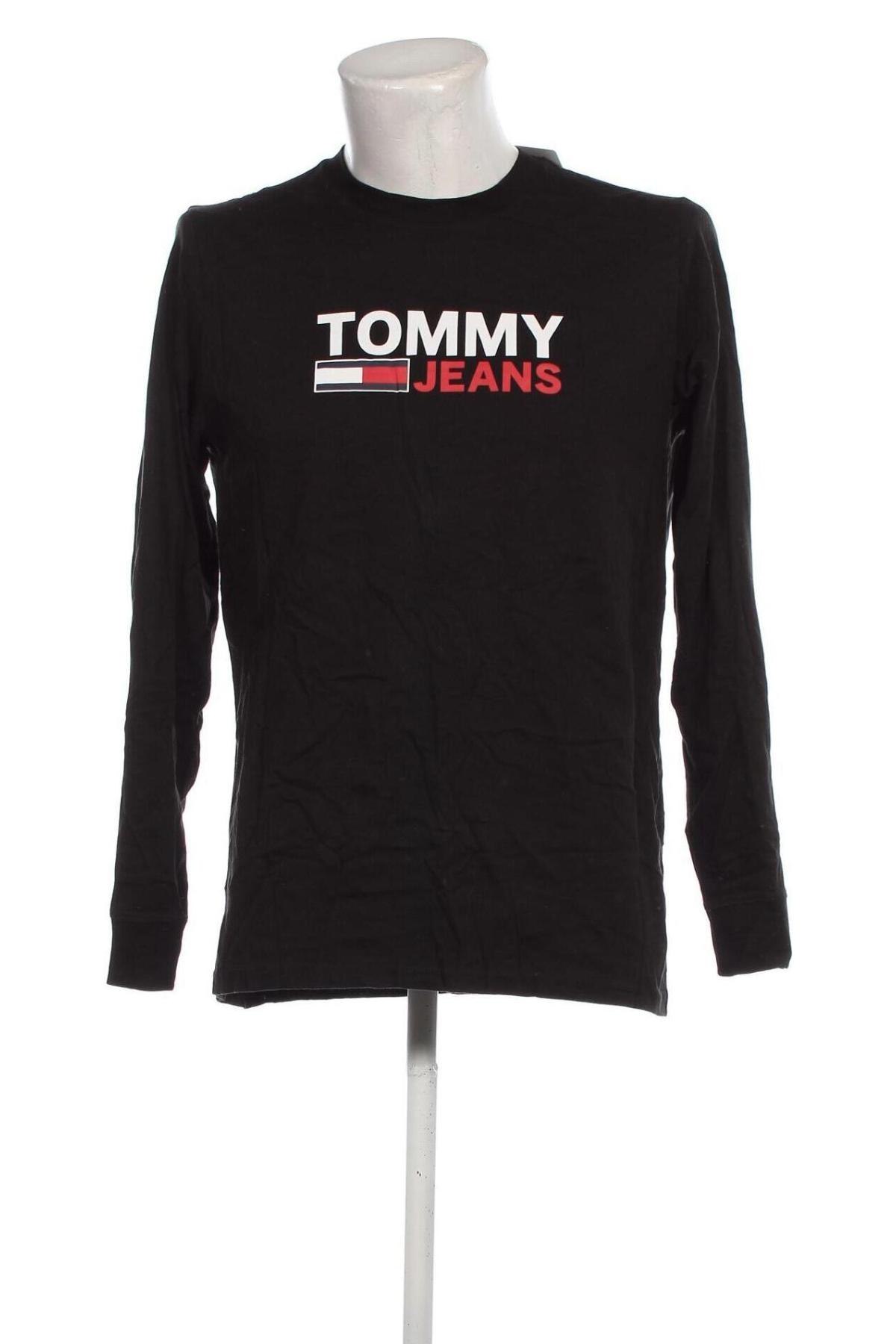 Férfi blúz Tommy Jeans, Méret M, Szín Fekete, Ár 12 178 Ft