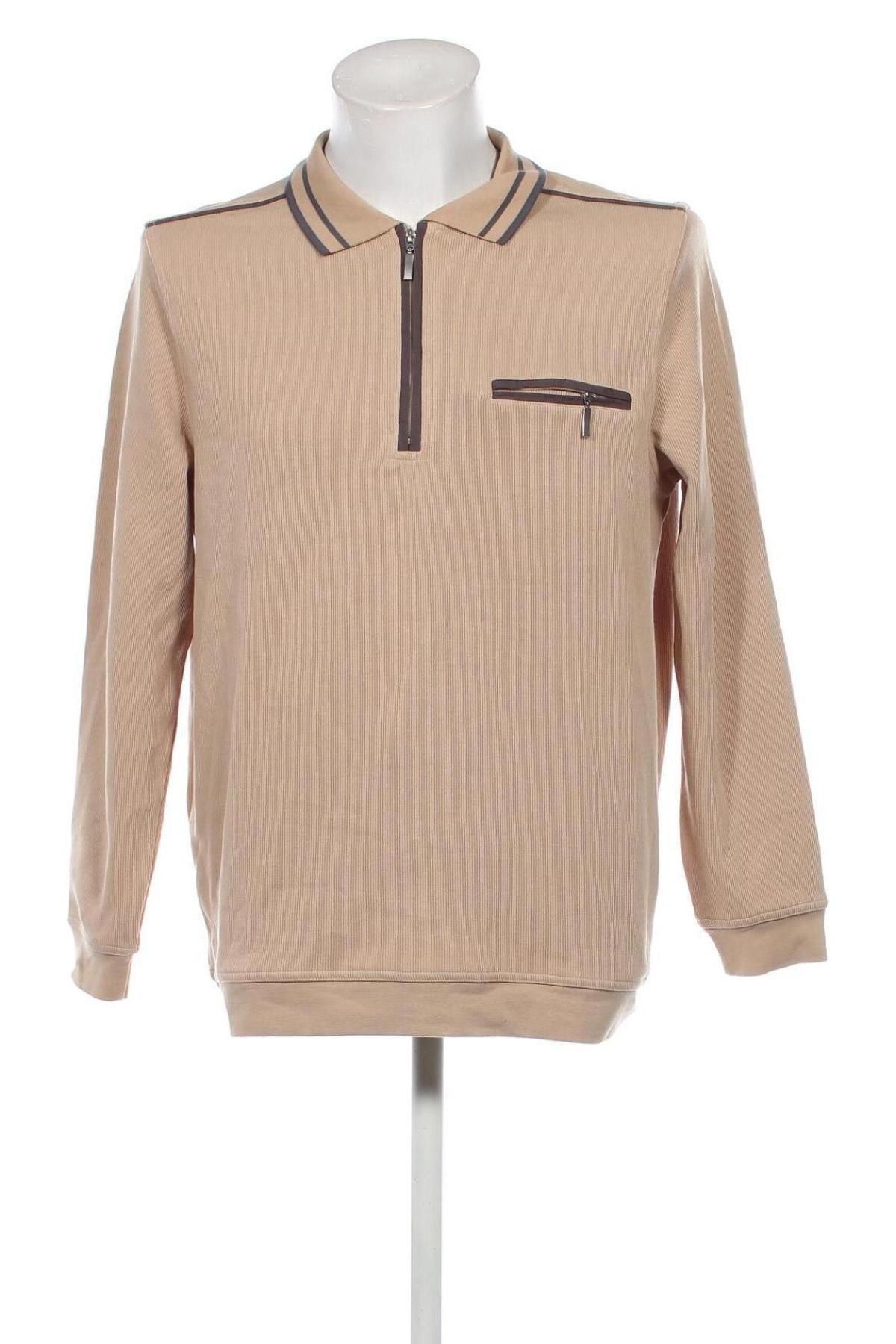 Herren Shirt Walbusch, Größe L, Farbe Beige, Preis € 4,99