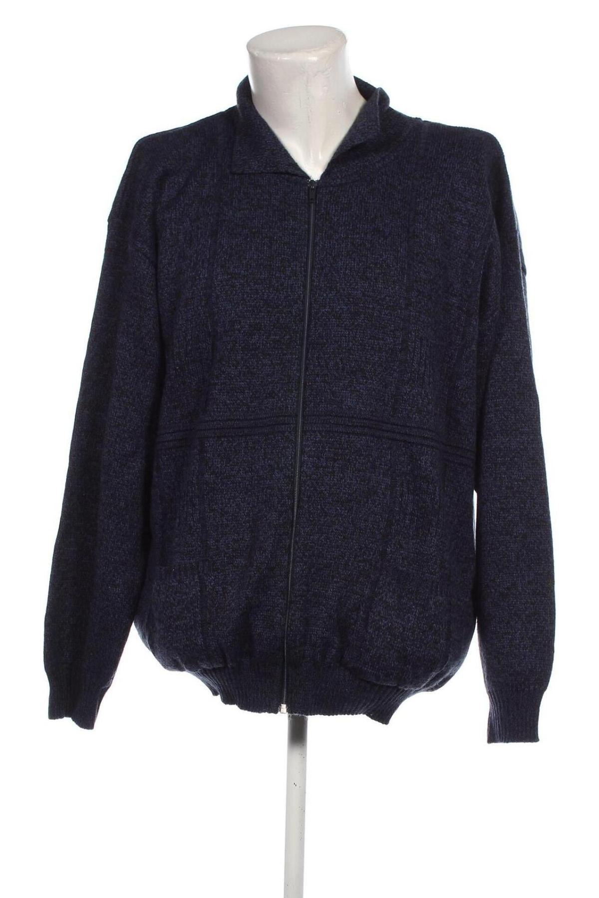 Herren Strickjacke, Größe XXL, Farbe Blau, Preis 9,29 €