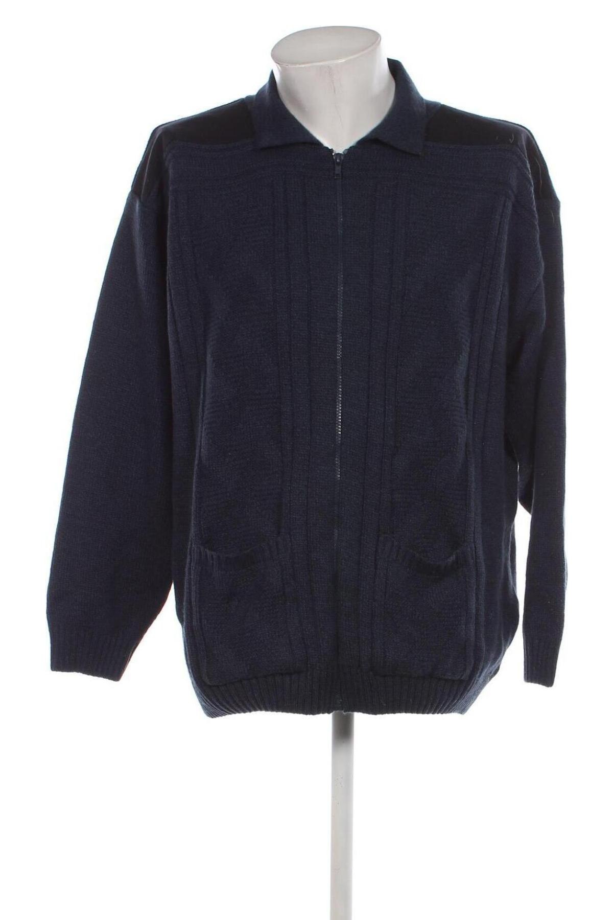 Herren Strickjacke, Größe XL, Farbe Blau, Preis € 7,49