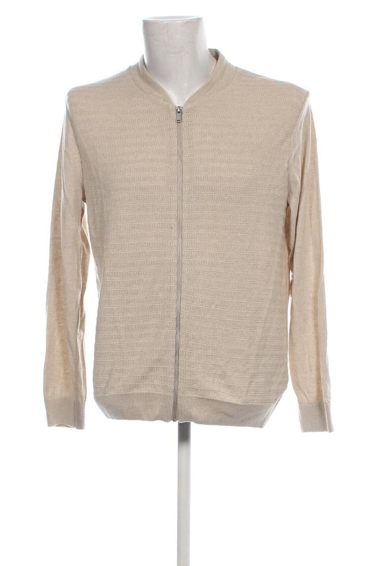 Herren Strickjacke Devred 1902, Größe XL, Farbe Beige, Preis € 10,99