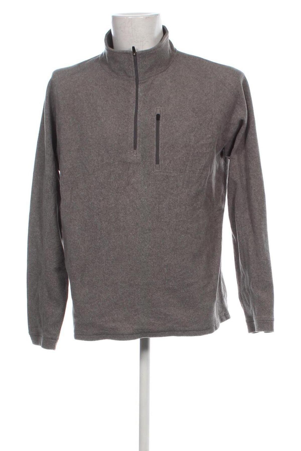 Herren Fleece Shirt L.L. Bean, Größe L, Farbe Grau, Preis 7,49 €