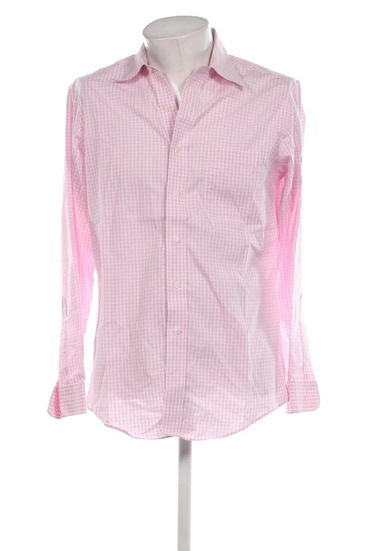 Herrenhemd Brooks Brothers, Größe M, Farbe Rosa, Preis € 38,36