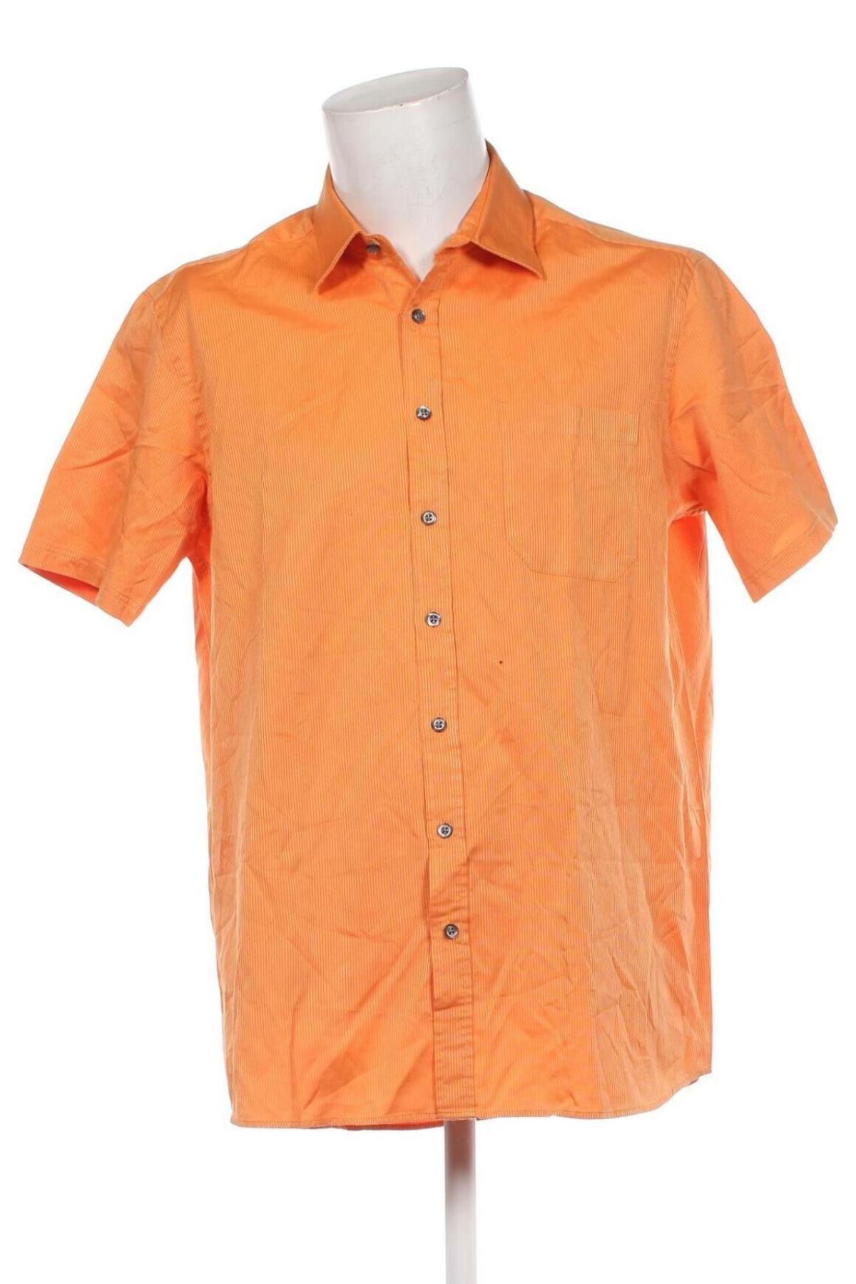 Herrenhemd Charles Vogele, Größe XL, Farbe Orange, Preis € 7,49