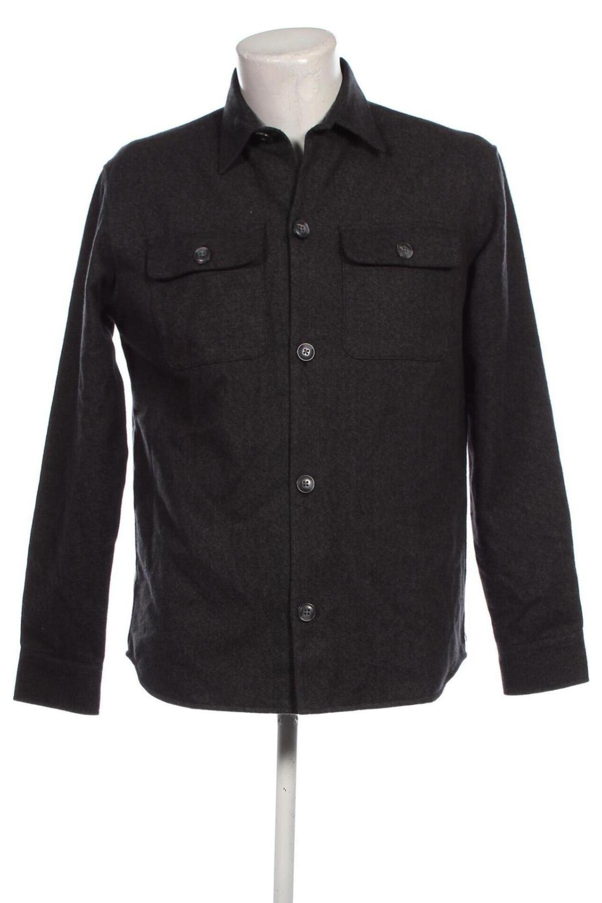 Męska koszula Core By Jack & Jones, Rozmiar L, Kolor Szary, Cena 90,99 zł