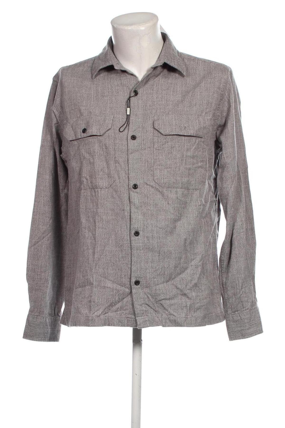 Herrenhemd Jack & Jones PREMIUM, Größe L, Farbe Grau, Preis 8,99 €