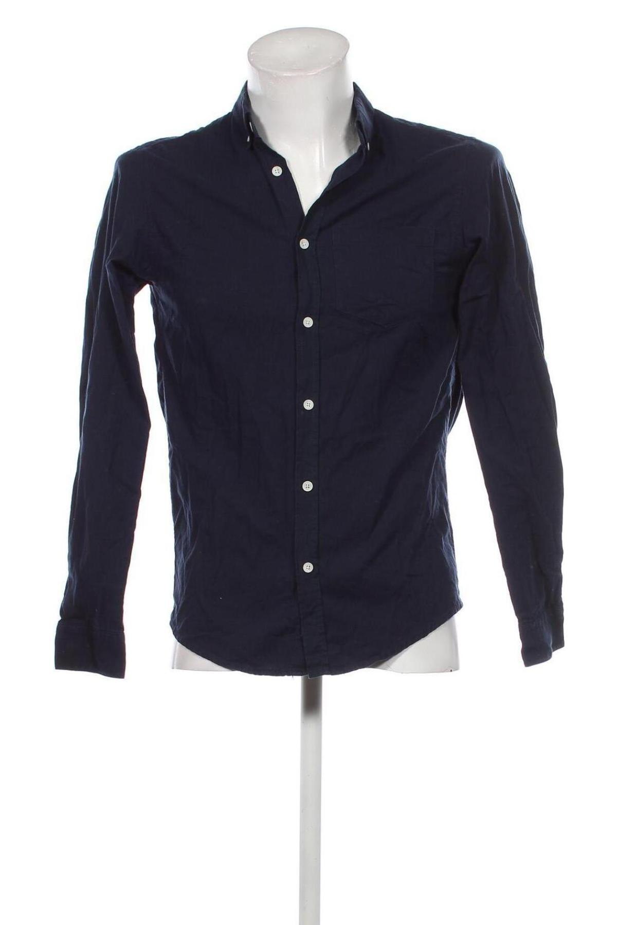 Herrenhemd Pull&Bear, Größe S, Farbe Blau, Preis € 6,99