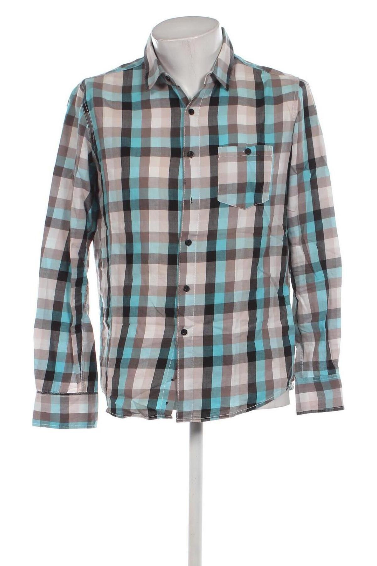 Herrenhemd Pull&Bear, Größe L, Farbe Mehrfarbig, Preis € 9,49