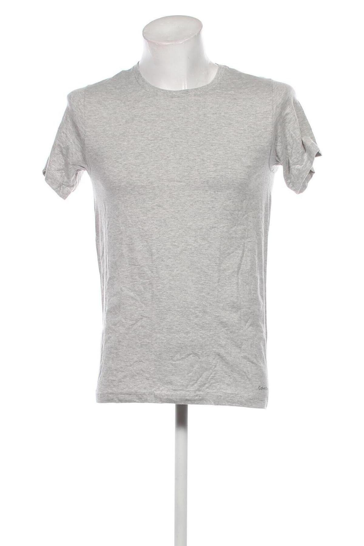 Herren T-Shirt Calvin Klein, Größe S, Farbe Grau, Preis 15,99 €