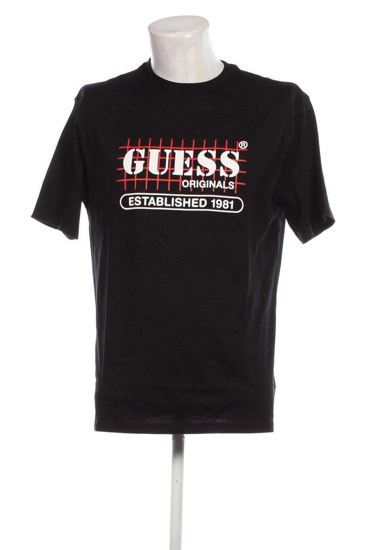 Tricou de bărbați Guess, Mărime S, Culoare Negru, Preț 139,99 Lei