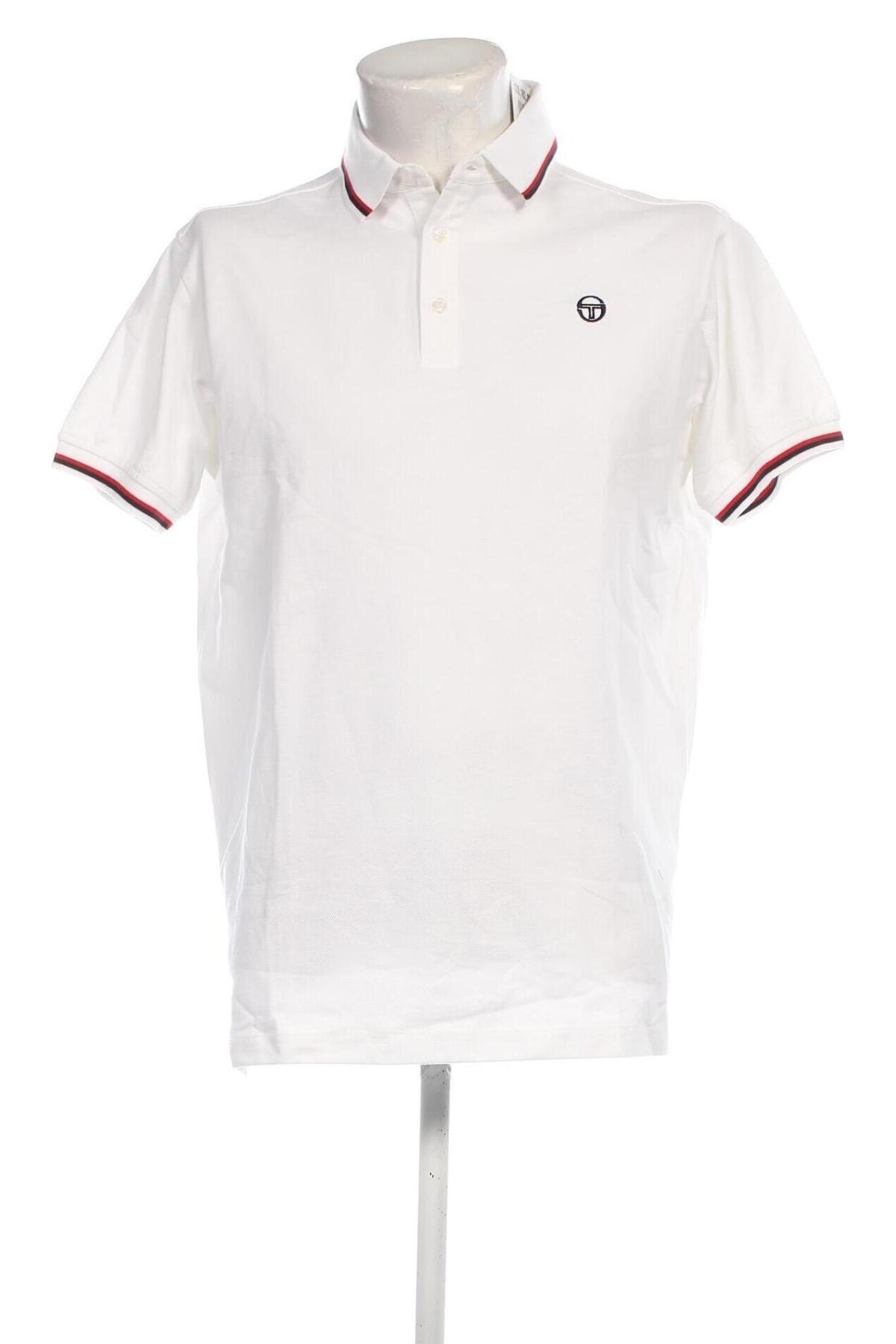 Herren T-Shirt Sergio Tacchini, Größe XXL, Farbe Weiß, Preis € 28,99