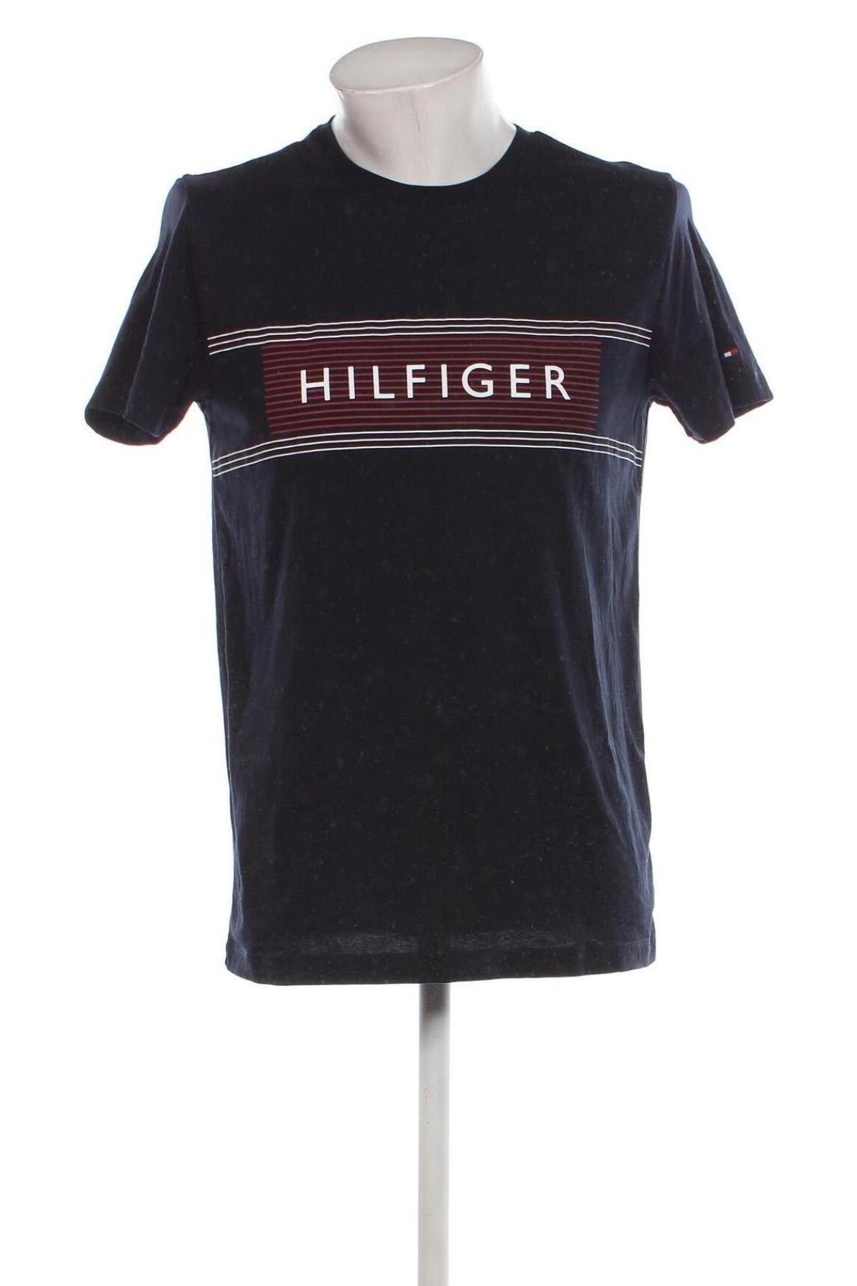 Herren T-Shirt Tommy Hilfiger, Größe L, Farbe Blau, Preis 47,79 €