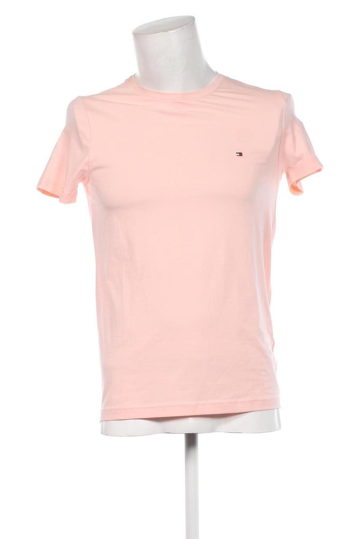 Ανδρικό t-shirt Tommy Hilfiger, Μέγεθος M, Χρώμα Ρόζ , Τιμή 30,99 €