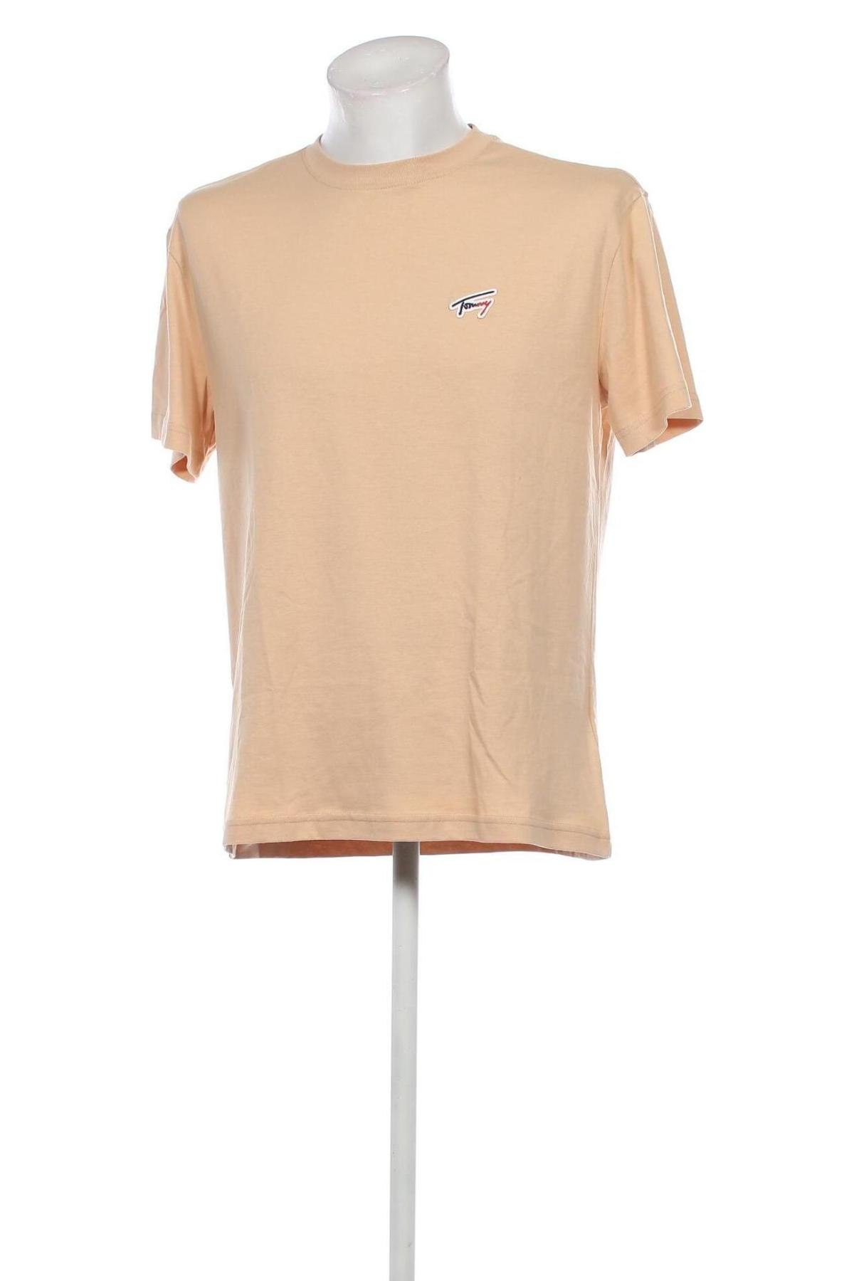 Herren T-Shirt Tommy Jeans, Größe M, Farbe Beige, Preis € 28,99