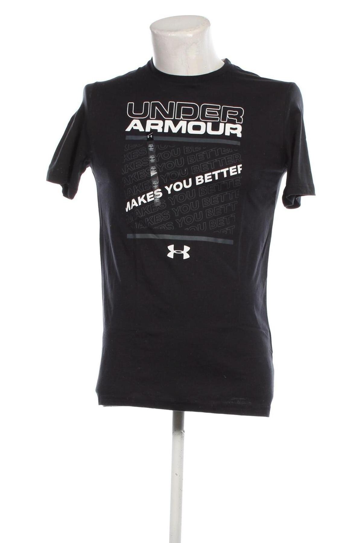 Herren T-Shirt Under Armour, Größe S, Farbe Schwarz, Preis € 31,96