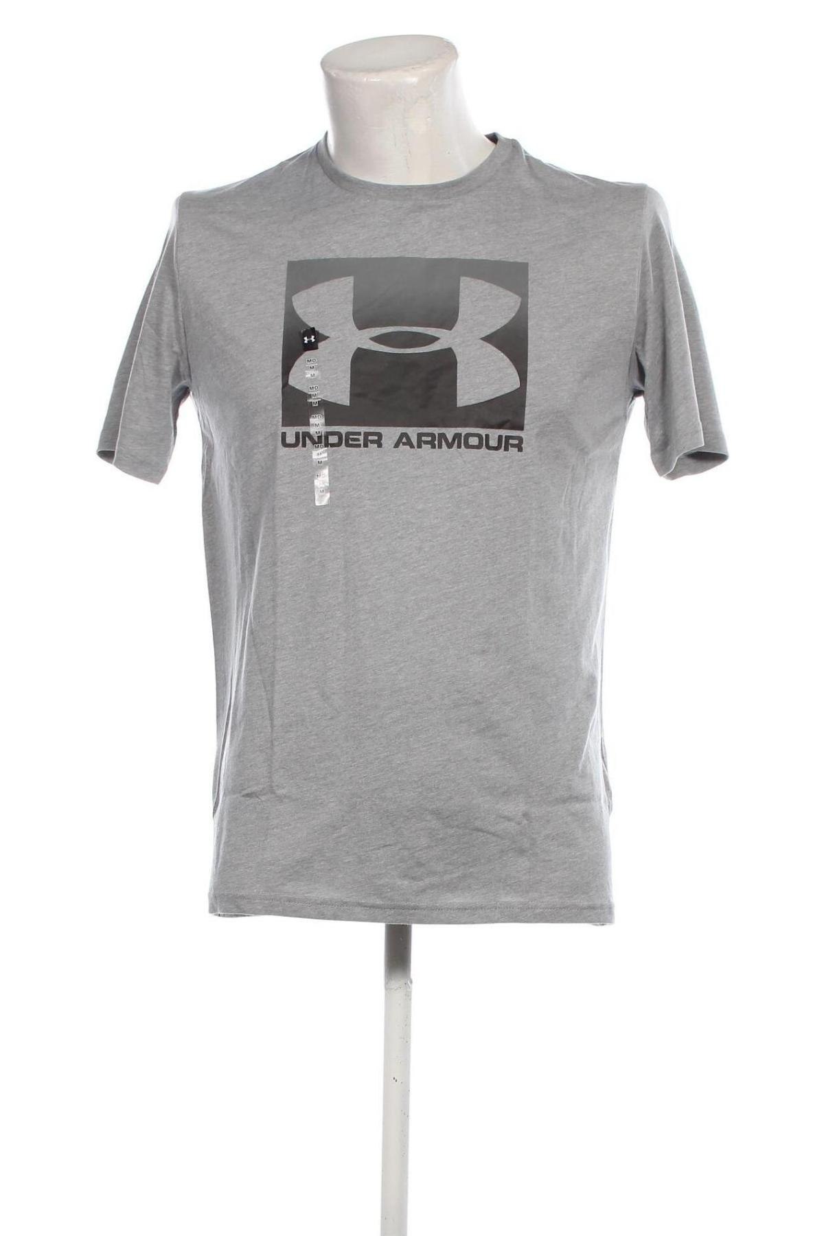 Herren T-Shirt Under Armour, Größe M, Farbe Grau, Preis € 31,96