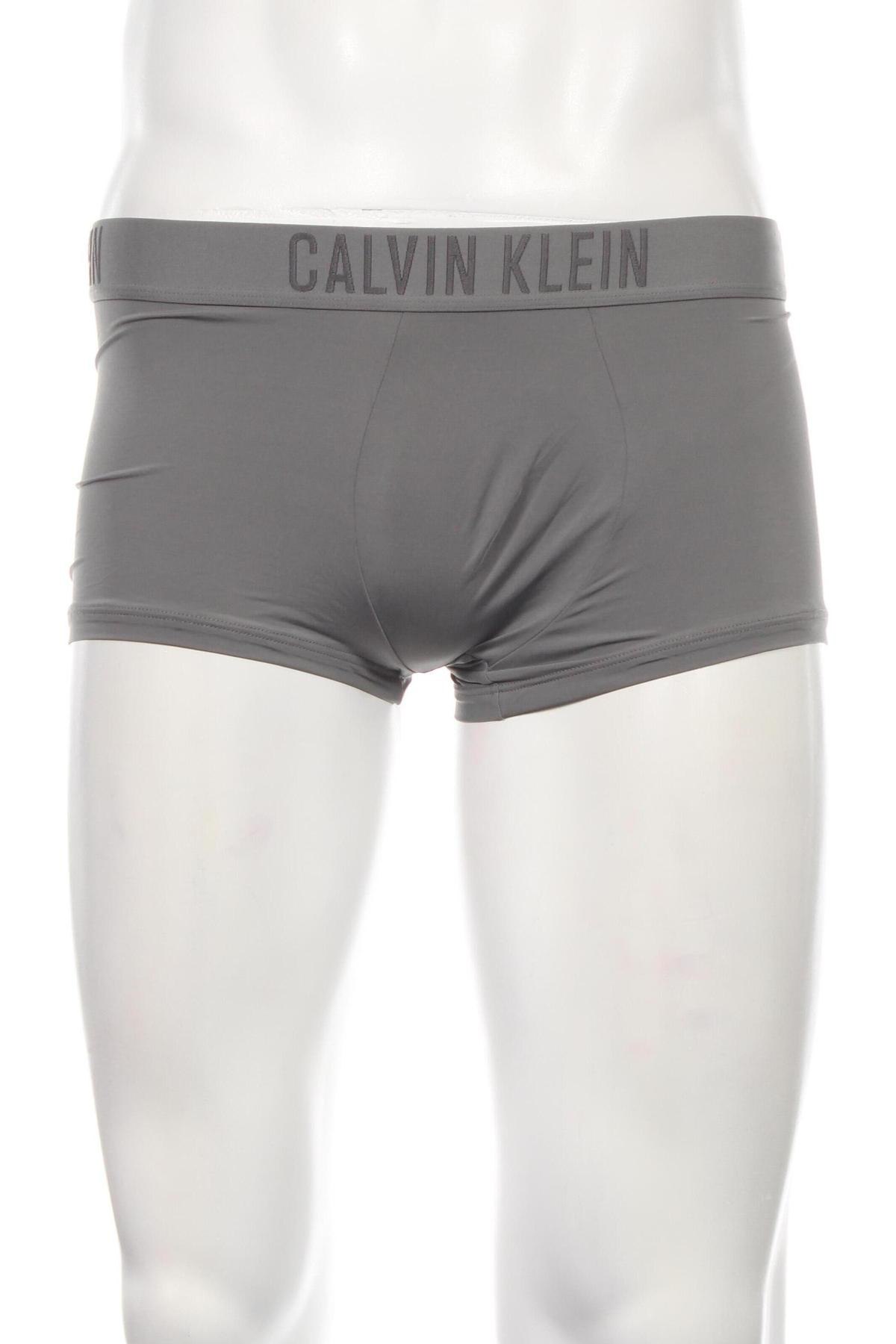 Мъжки боксерки Calvin Klein, Размер M, Цвят Сив, Цена 38,00 лв.