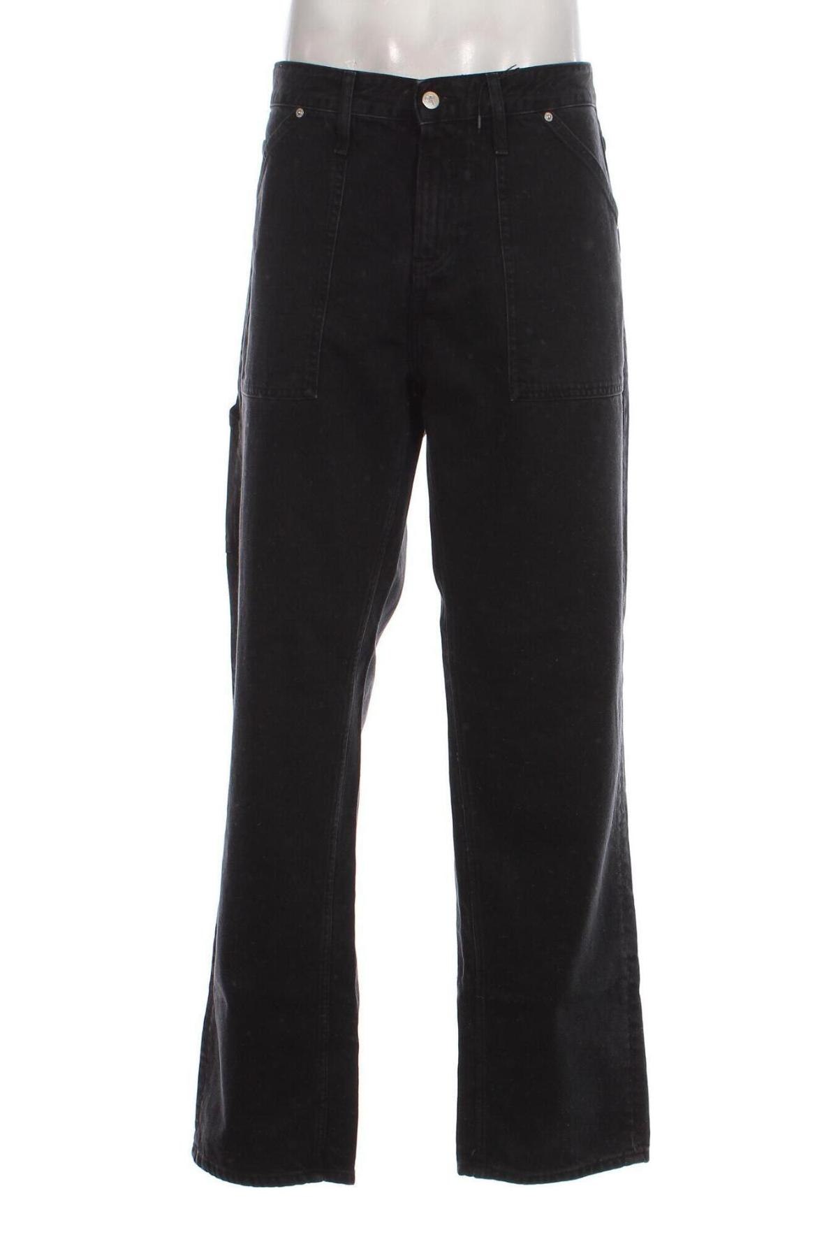 Blugi de bărbați Calvin Klein Jeans, Mărime XL, Culoare Negru, Preț 189,99 Lei