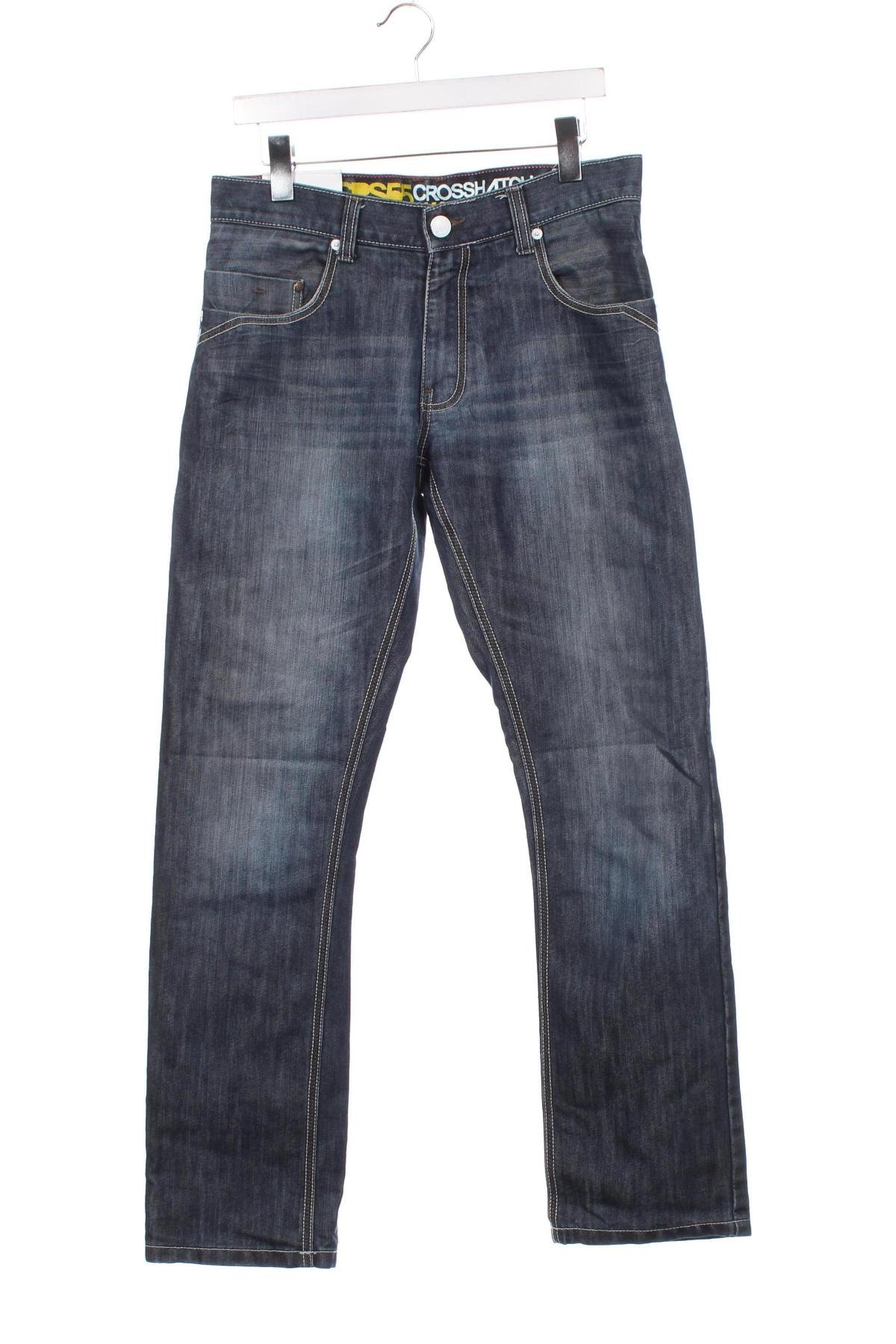 Herren Jeans Crosshatch, Größe M, Farbe Blau, Preis 8,99 €