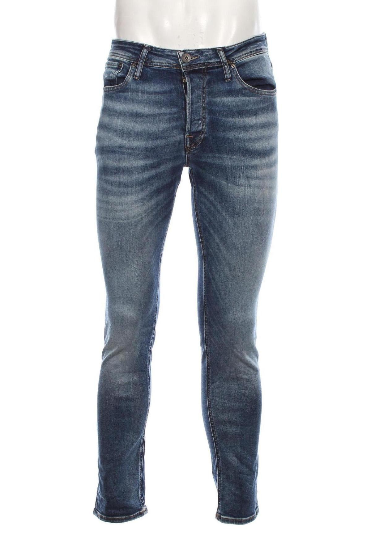 Męskie jeansy Jack & Jones, Rozmiar S, Kolor Niebieski, Cena 32,99 zł