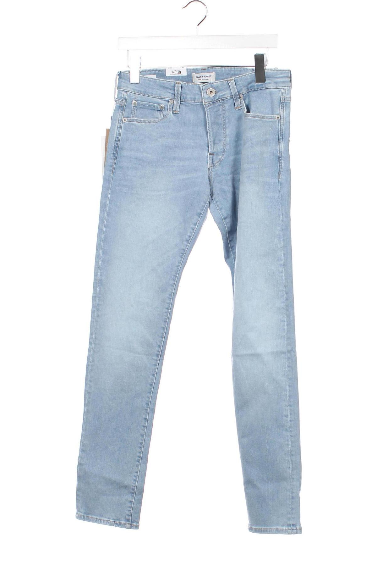 Męskie jeansy Jack & Jones, Rozmiar S, Kolor Niebieski, Cena 64,99 zł