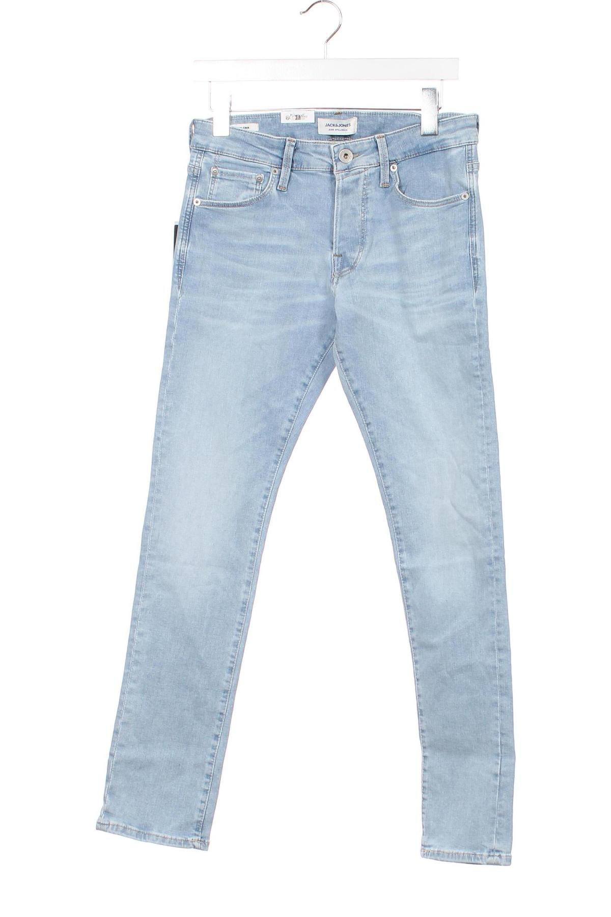 Męskie jeansy Jack & Jones, Rozmiar S, Kolor Niebieski, Cena 76,99 zł