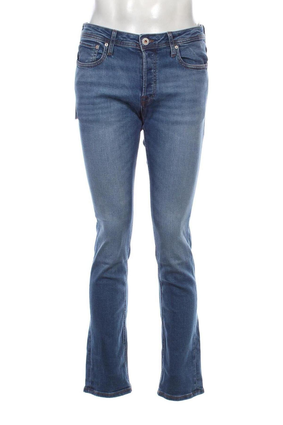 Męskie jeansy Jack & Jones, Rozmiar M, Kolor Niebieski, Cena 70,99 zł