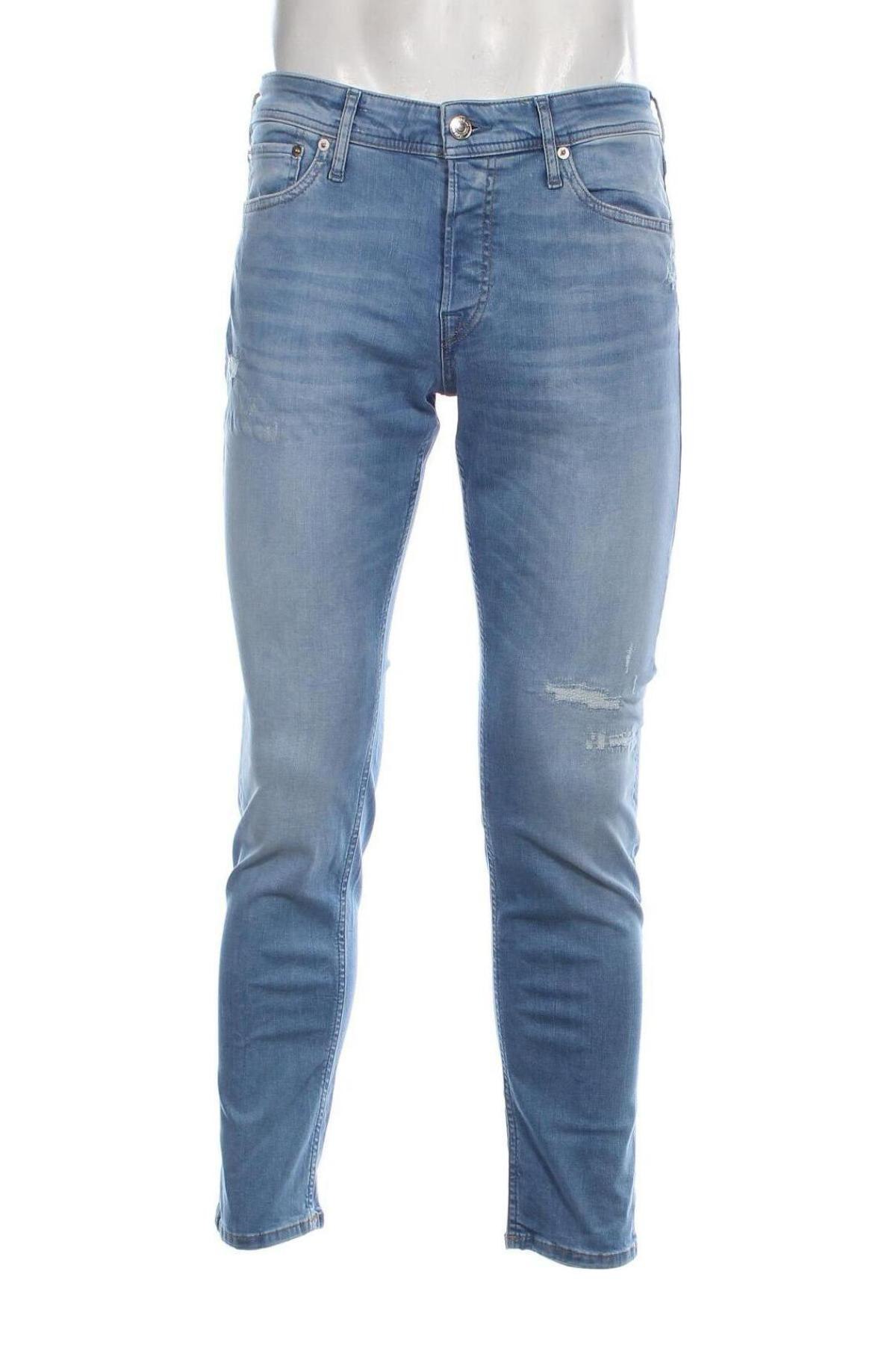 Blugi de bărbați Jack & Jones, Mărime M, Culoare Albastru, Preț 87,99 Lei