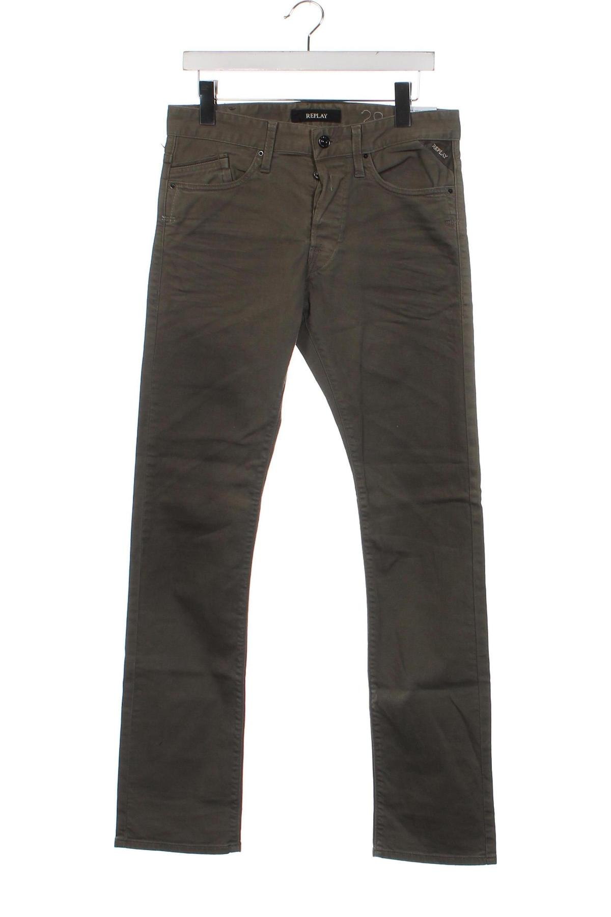 Herren Jeans Replay, Größe S, Farbe Grün, Preis 15,99 €