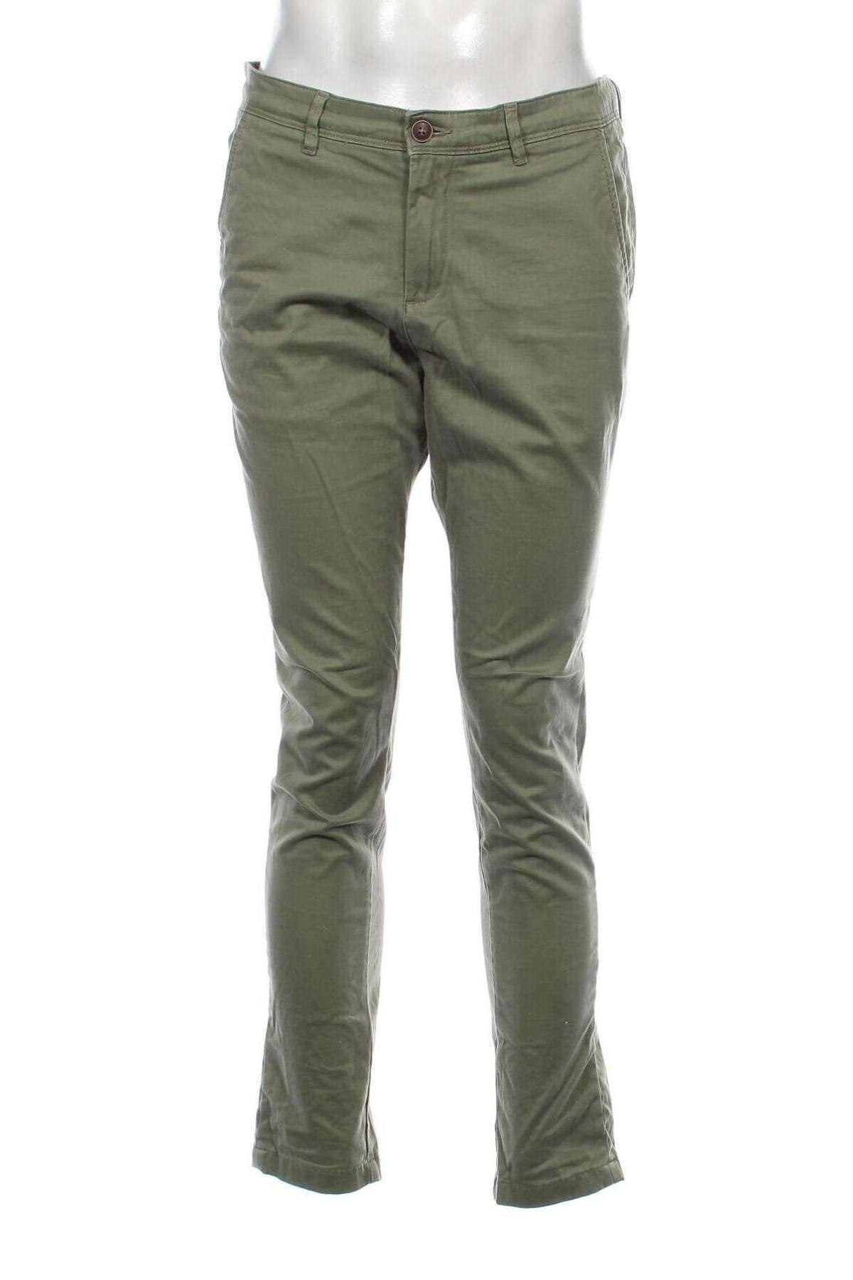 Pánske nohavice  Jack & Jones, Veľkosť L, Farba Zelená, Cena  16,95 €