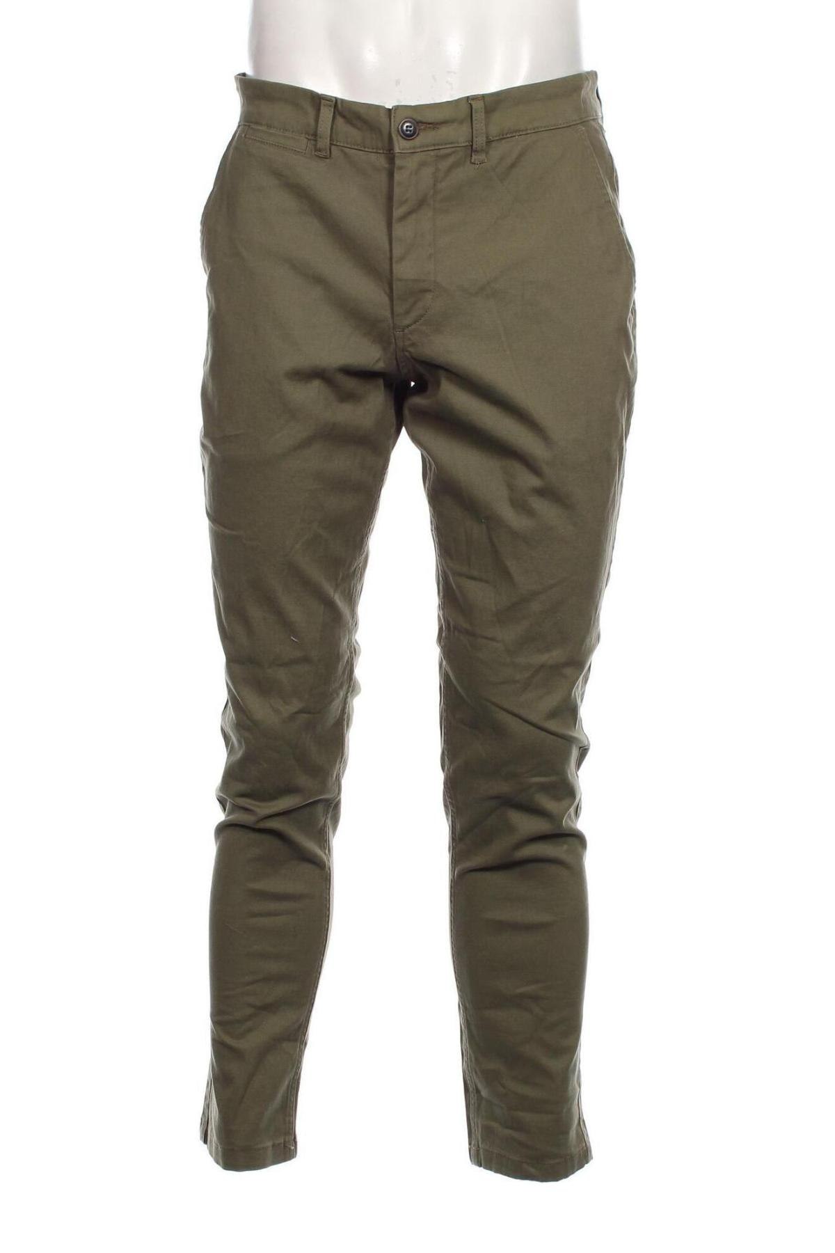 Pantaloni de bărbați Jack & Jones, Mărime S, Culoare Verde, Preț 71,99 Lei