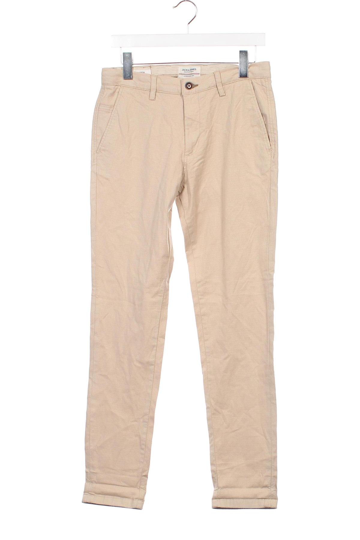 Herrenhose Jack & Jones, Größe S, Farbe Beige, Preis € 13,99