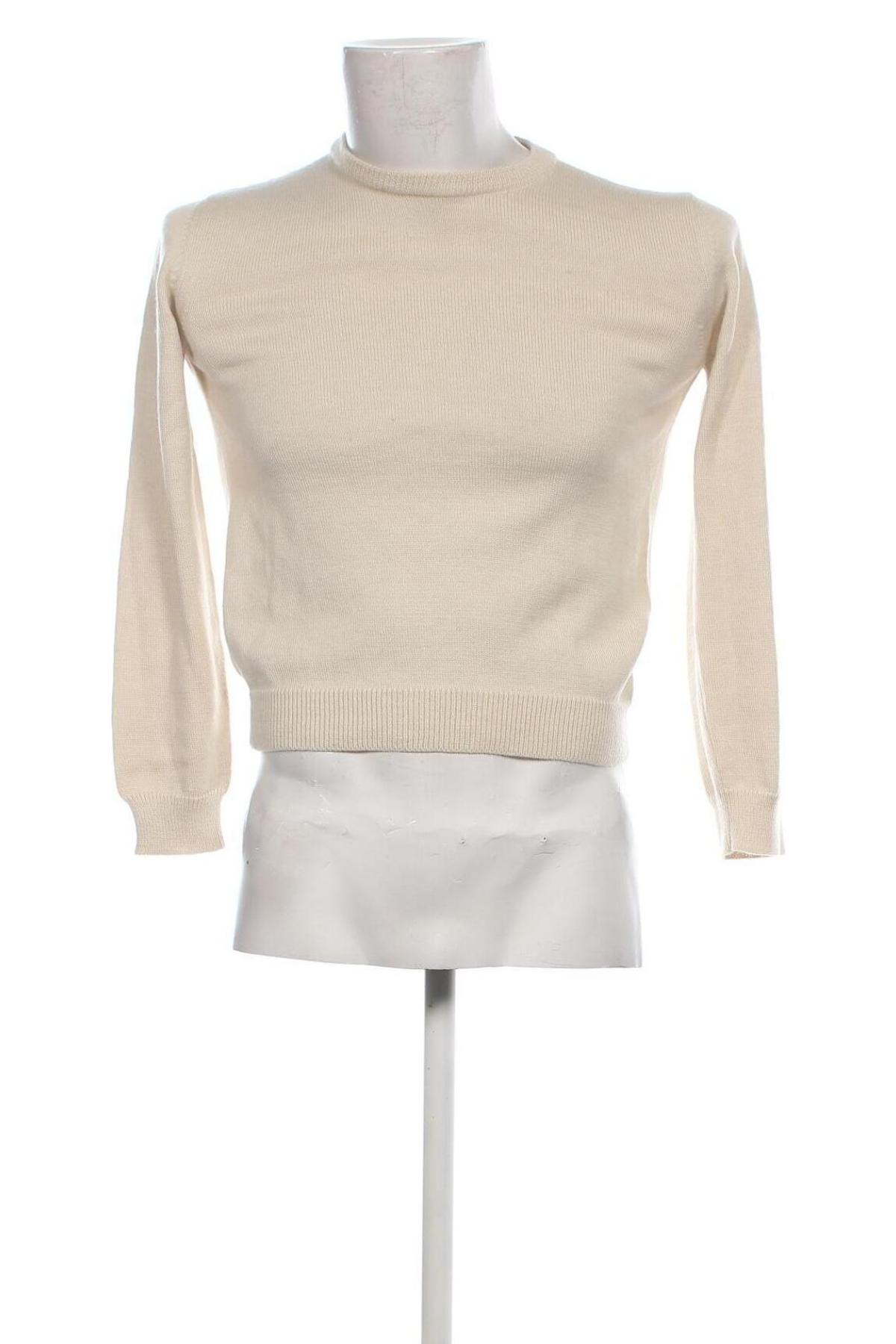 Herrenpullover, Größe S, Farbe Beige, Preis 9,99 €